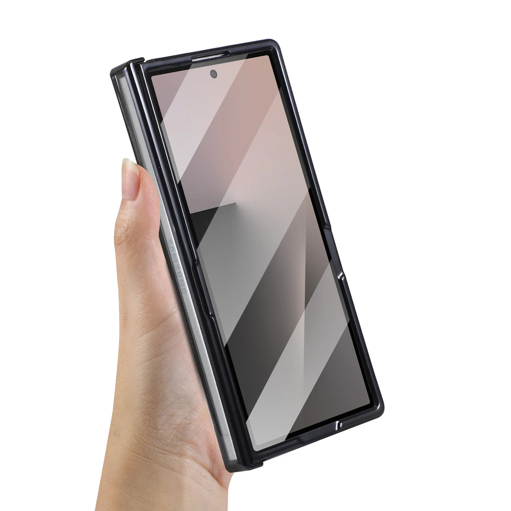 Samsung Galaxy Z Fold 7 Case | Hard PC Magnetic Full-Coverage Protective Case with Stand Holder