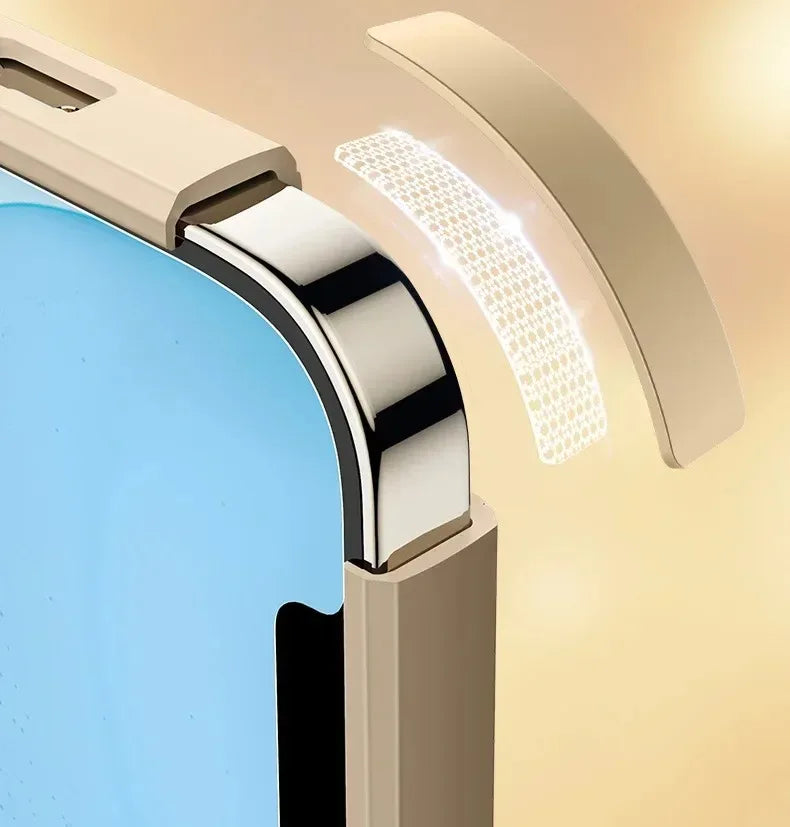 Magnetic Liquid Silicone Half-Wrapped Case for Samsung Galaxy S23-S25 | Wireless Charging Soft TPU Cover