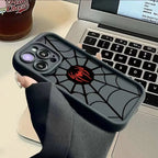 Full-Coverage Cartoon Silicone Phone Case for iPhone