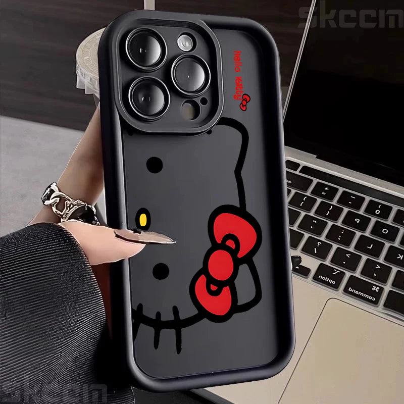 Cartoon & Pictorial Half-Wrapped TPU Phone Case | Anti-Fingerprint & Scratch-Resistant for iPhone