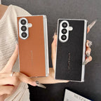 Samsung Galaxy Z Fold 7 Case | Hard PU Hinge Magnetic Full-Coverage Protective Back Cover