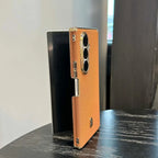 Samsung Galaxy Z Fold 7 Case | Luxury PU Leather Full-Coverage Protective Back Cover