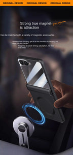 Samsung Galaxy Z Flip 7 Case | Hard Skin Magnetic Full-Coverage Protective Case