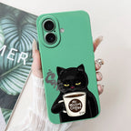 iPhone 17 Series Cartoon Silicone Case | Shockproof, Anti-Fingerprint & Lightweight