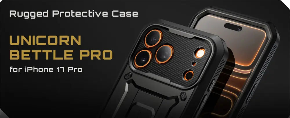 Rugged SUPCASE Full-Coverage iPhone 17 Pro Case | Shockproof with Holster & Kickstand