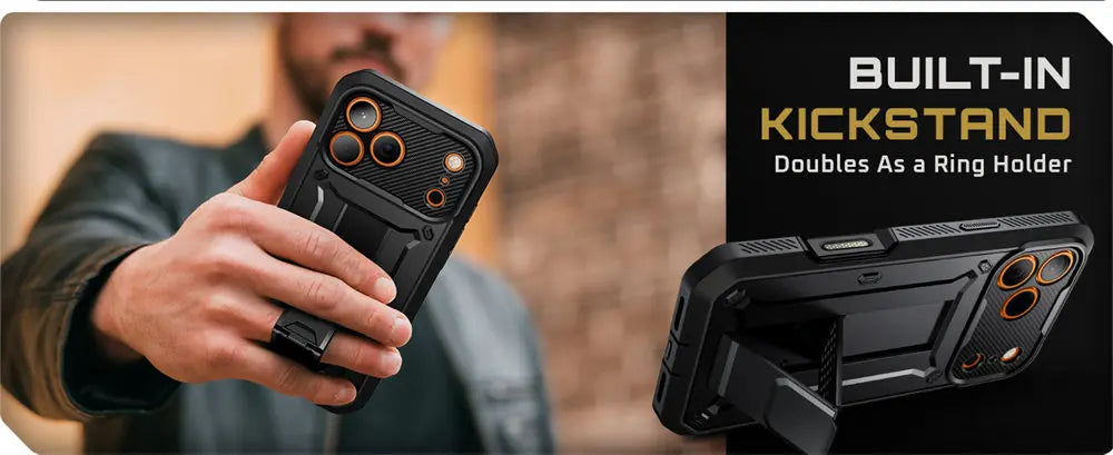 Rugged SUPCASE Full-Coverage iPhone 17 Pro Case | Shockproof with Holster & Kickstand
