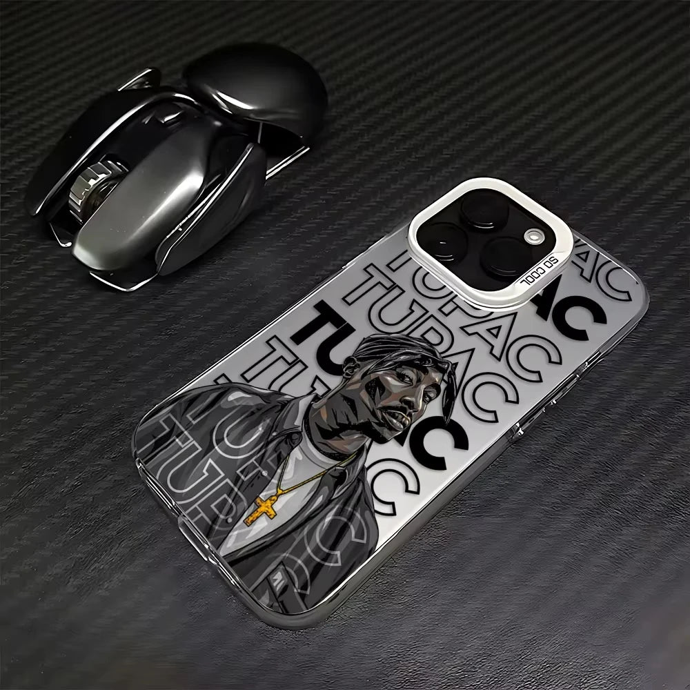 Half-Wrapped Pictorial Matte Phone Case | Anti-Fingerprint & Anti-Scratch for iPhone