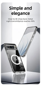 Google Pixel Case | Magnetic Half-Wrapped Protective Cover for Daily Use