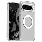 Google Pixel 8 / 8A / 8 Pro / 9 / 9A / 9 Pro XL Case | Matte Clear Magnetic MagSafe Shockproof Frosted Armor Cover