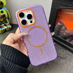 Luxury Diamond Glitter Case for iPhone 12–17 Series | MagSafe Compatible Wireless Charging Protector Cover