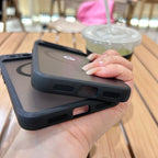 Google Pixel 6 / 6A / 6 Pro / 7 / 7A / 7 Pro / 8 / 8A / 8 Pro / 9 / 9A / 9 Pro / 9 Pro XL / 10 / 10 Pro / 10 Pro XL Case | Transparent TPU + PC Magnetic Wireless Charging Anti-Fall Half-Wrapped Cover