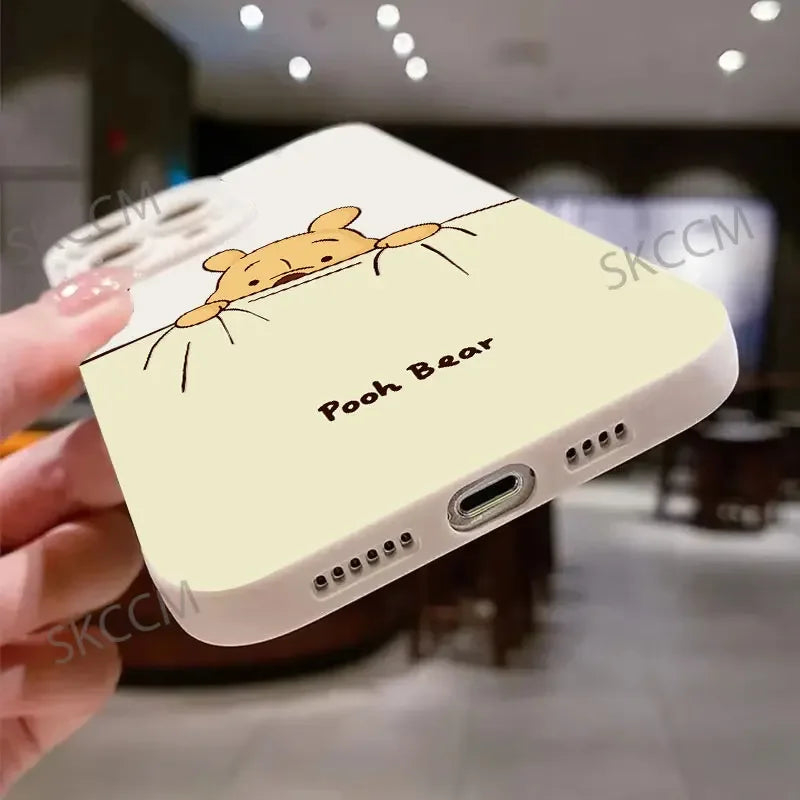 Full-Coverage Smiling Face & Cartoon iPhone Case | Waterproof & Anti-Scratch