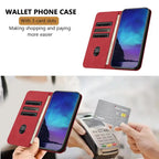 Luxury Magnetic Flip Wallet Phone Case | Shockproof, Anti-Fingerprint & Card Slot for iPhone