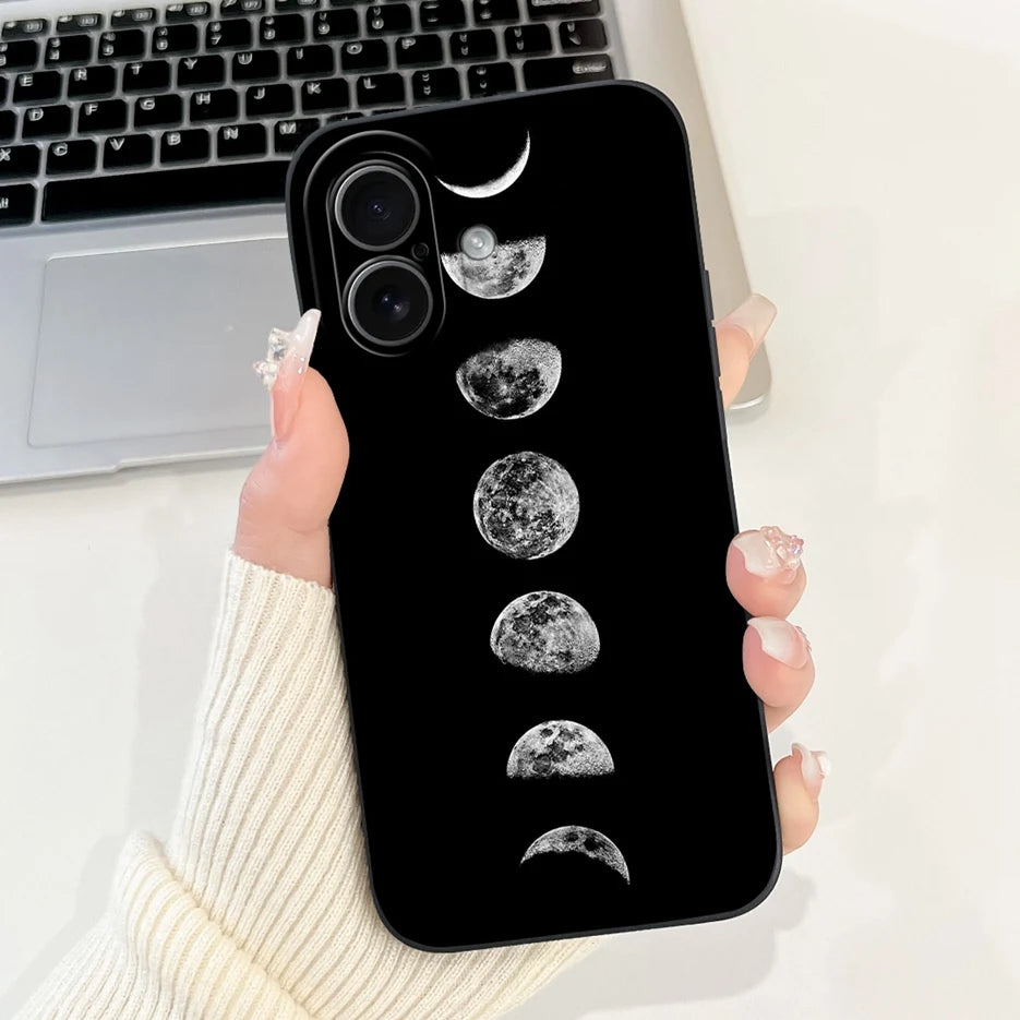 iPhone 17 Series Cartoon Soft Silicone Case | Shockproof, Anti-Fingerprint & Dustproof